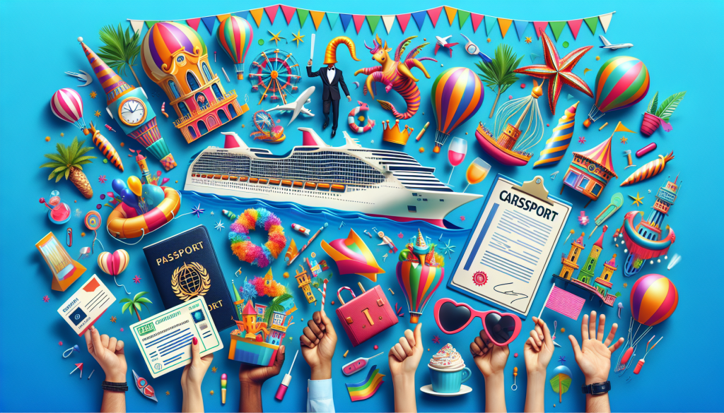 Documents required for check-in on a Carnival cruise