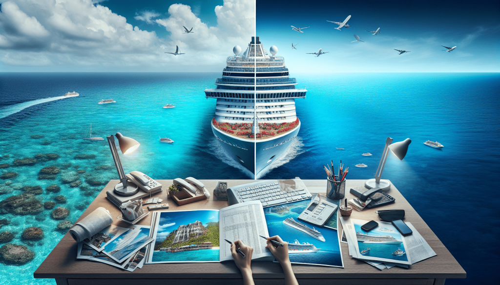 Is it better to book a cruise with a travel agent or directly with the cruise line?