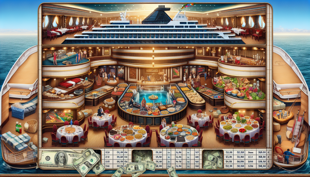 What is the monthly cost of living on a cruise ship?