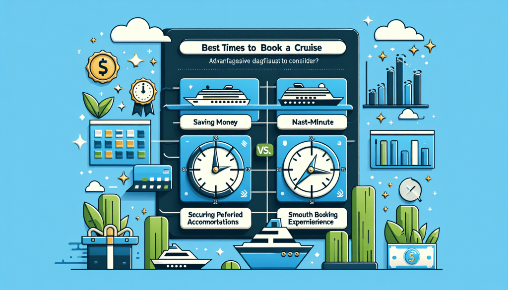 When is the best time to book a cruise?